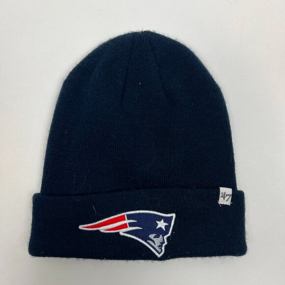 New England Patriots NFL 47 Brand Beanie - Picture 1 of 6